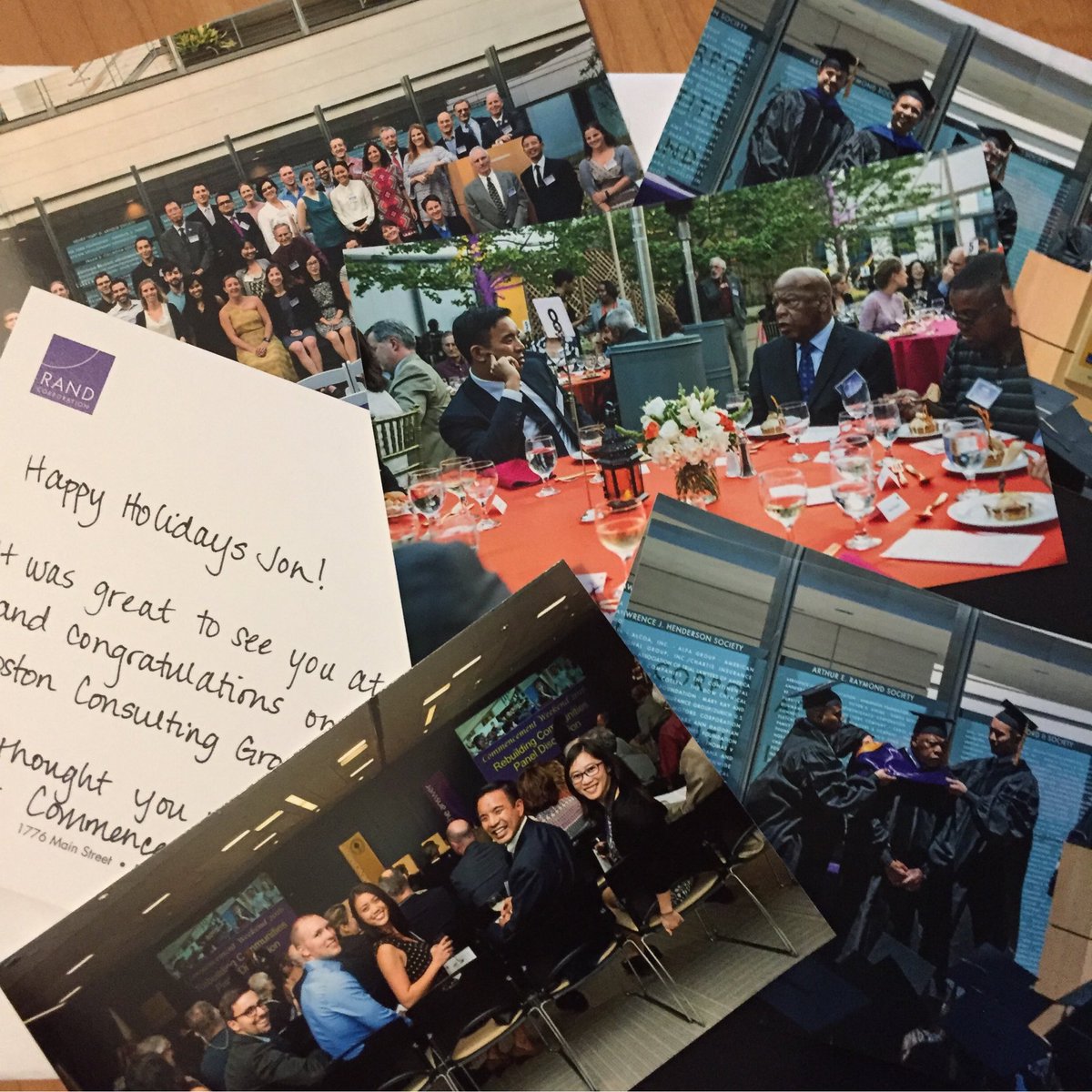 jonpwong's tweet photo. A package in the mail? What could it be? Great memories of Commencement 2016 from @PardeeRAND! #betheanswer https://t.co/JIPAO0a1KZ