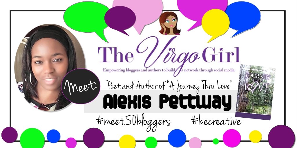 aCurvyVirgo's tweet photo. #GirlBoss @APoeticAuthor talks about her journey of being an #author. #Meet50Bloggers: Poet, Alexis Pettway https://t.co/Eovkc3agRc https://t.co/sHsfw58OfG