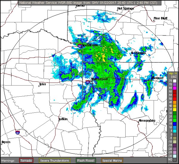 Natchitoches Weather on Twitter "Jan. 22, 2017 Current (243 PM