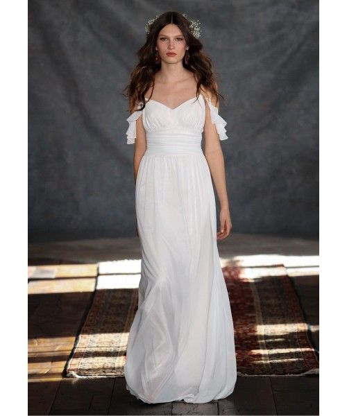 huntmydress's tweet photo. Spaghetti strap chiffon dress with plunging open back from .@BridalHouseCnwl https://t.co/aISUQO0OxM #bride #lowbackdress #huntmydress https://t.co/J2Ol8l0oAq
