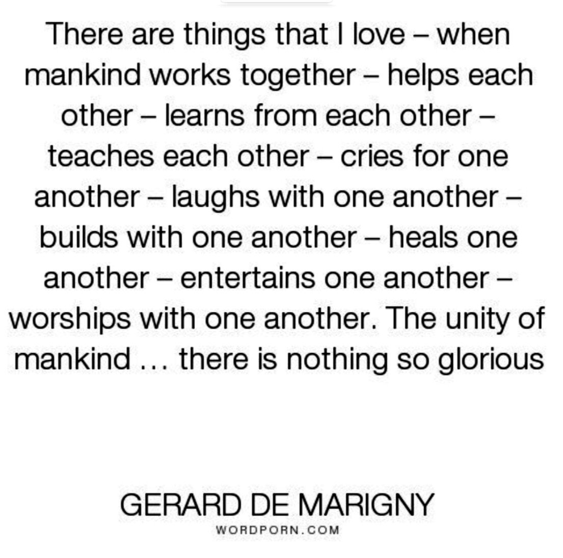 GerarddeMarigny's tweet image. This. Means more to me, now, more than ever. #Unityofmankind 🇺🇸🙏✌