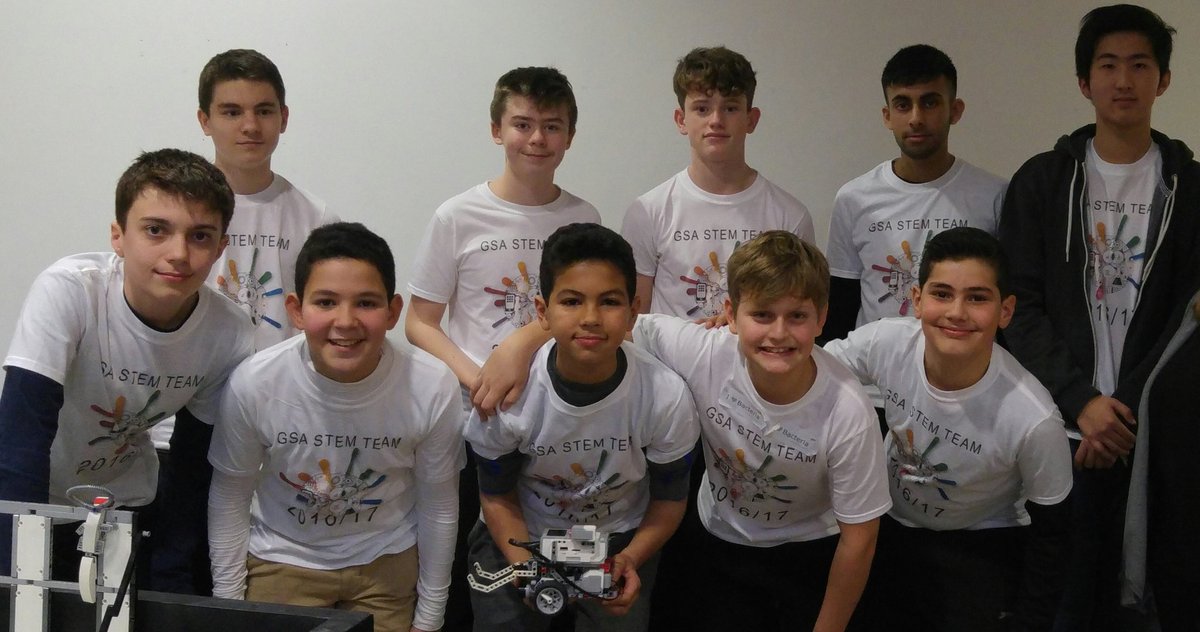 GSA_STEMClub's tweet photo. Massive congratulations to our winning First Lego League Team! Beat off tough competetion at Nottingham uni to come out on top! Well done 🌟🏆 https://t.co/A0lgDZ1A15