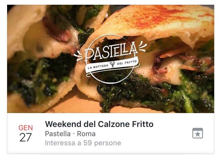 marikamilano's tweet photo. Posso andare a letto #felice. La #motivazione per affrontare una nuova settimana ce l'ho.
#pastella #foodiesRoma #calzonefritto #Montesacro https://t.co/HD4gmvHNnV