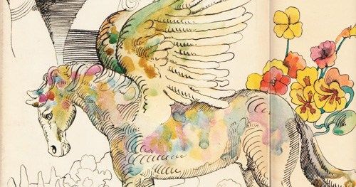 themarginalian's tweet photo. For Lord Byron's birthday, his epic poem "Don Juan" illustrated by Milton Glaser and annotated by Isaac Asimov  https://t.co/qcfIeUONJ4 https://t.co/zsOJA0Rr5C