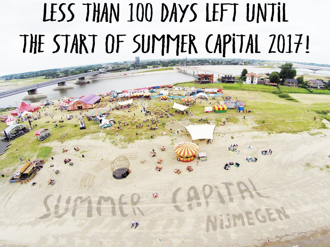 SumCapNL's tweet photo. Let the countdown begin! Do you have exciting ideas for the summer? Please mail them to info[at]summercapital.nl.
#SumCap #SumCapNL #RvN2025 https://t.co/8BZaSWZqXK