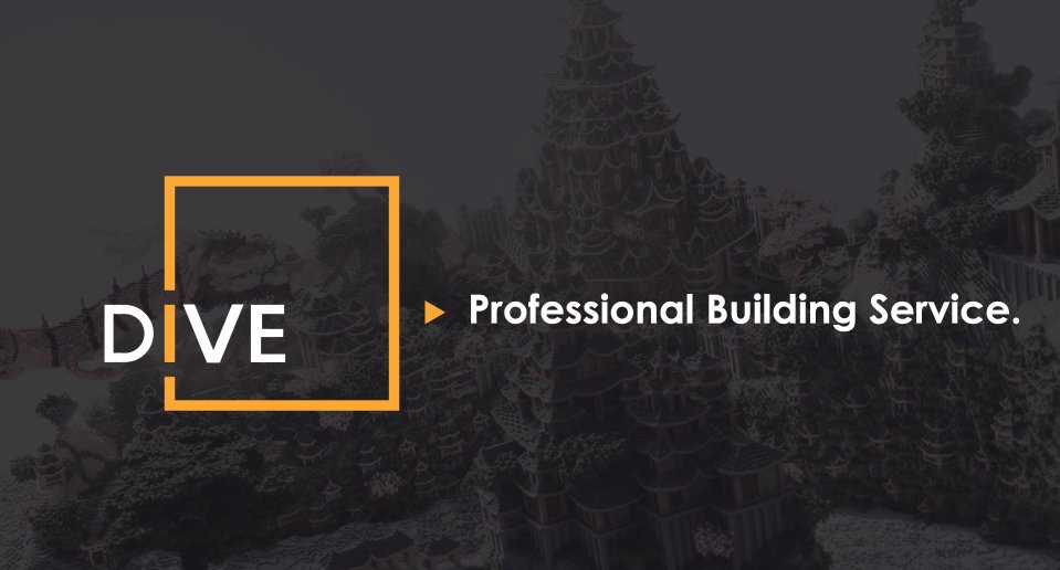 Dive's building services are now available! 
goo.gl/YoOZf0

#Minecraft