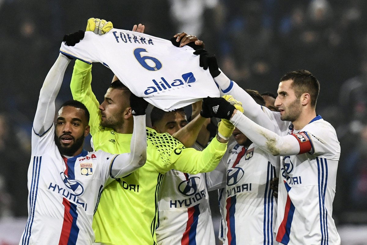 CanalplusFoot's tweet image. La belle image du soir @OL 💪 #OLOM