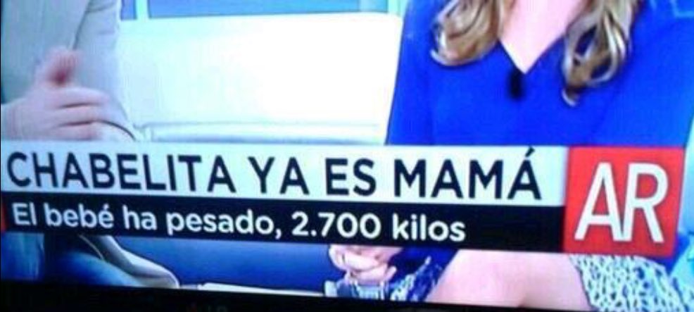 RotulosTV's tweet photo. Lo de la obesidad infantil va en serio... 2700 kilos de bebé. vía @majimeno &amp; @rafavico https://t.co/PjtpyrOsJO