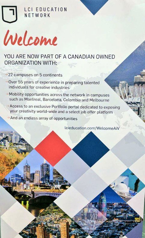 Welcome The Art Institute of Vancouver lcieducation.com/en/welcomeaiv.… #AiVancouver <a href="/LCIEducation/">LCI Education</a>