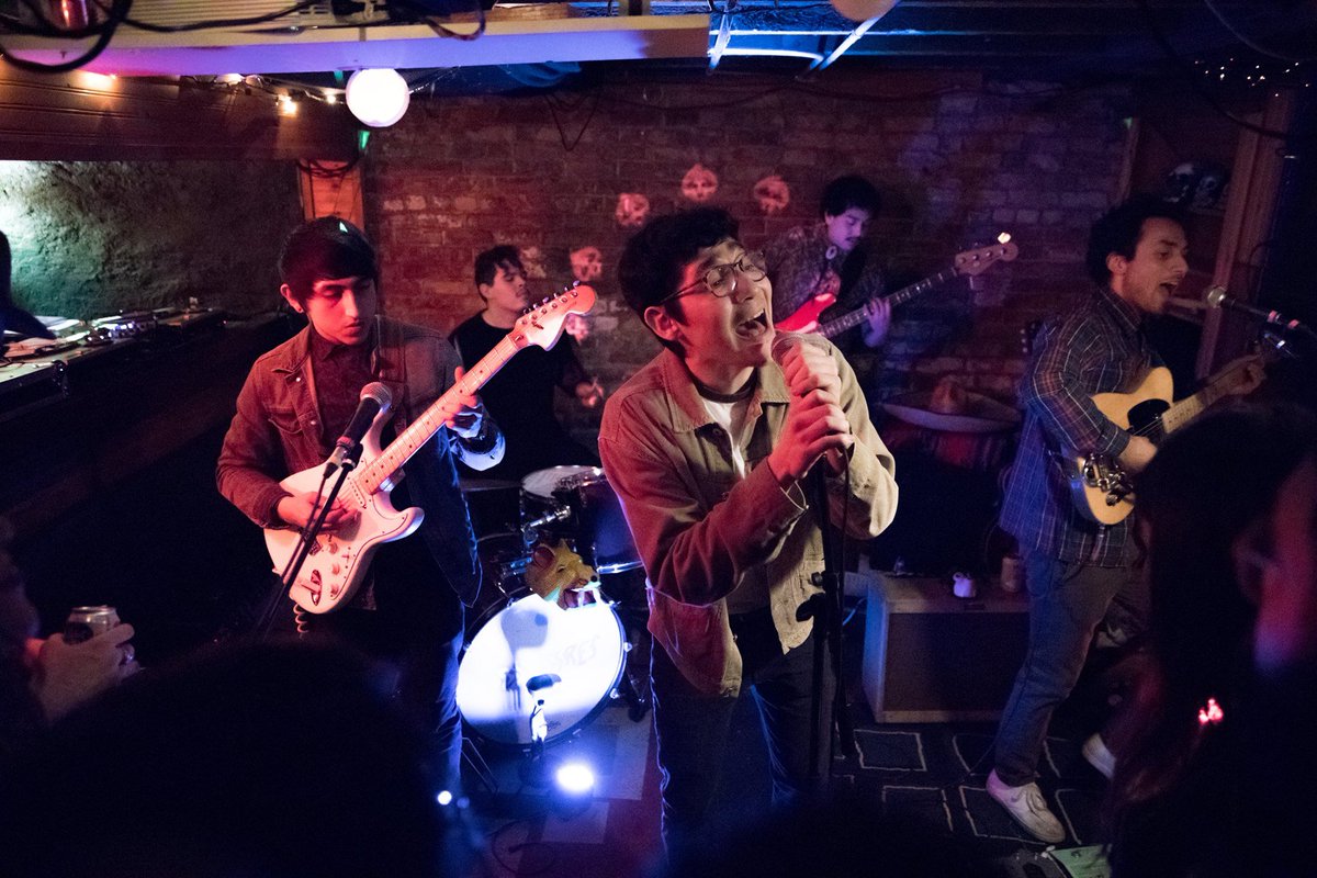 LosGoldFires's tweet photo. One of our favorite shows so far! If you didn't pick up an album hit us up! 
PC: John Anthony Gutierrez #losgoldfires #thedojo #MidWestern https://t.co/U4lPjGQRnS