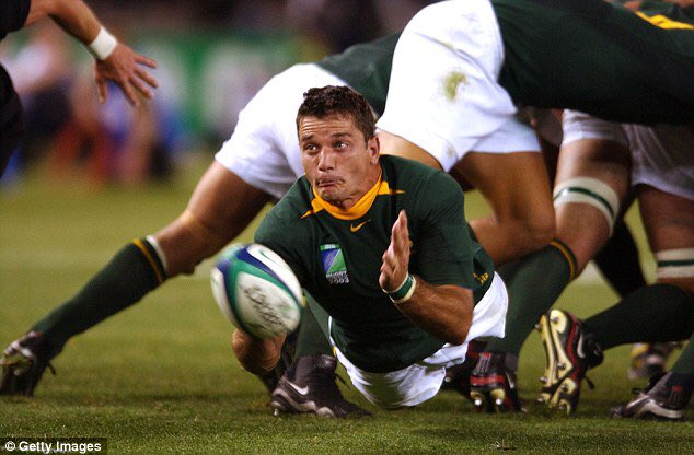 Our hearts go out to #joost and his family! ❤️ An absolute legend was lost today. 😢 #joostvanderwesthuizen #springboks