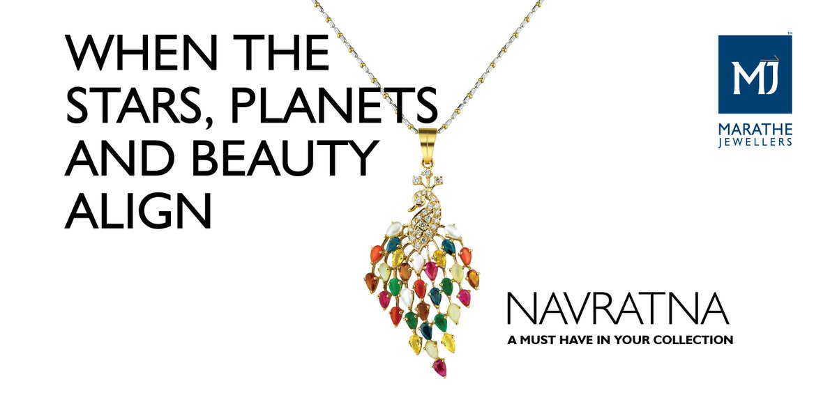MaratheJeweller's tweet photo. Be empowered by the aura of 9 exquisite gemstones, held together by precious gold in elegantly designed #MJspecial pendants.

#Navratna https://t.co/Khjpgngbkv