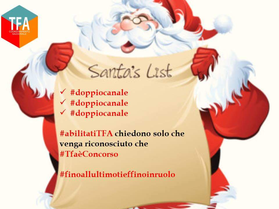 MrsMiry78's tweet photo. @CoordNazTFA sostiene gli #abilitatiTfa per il #doppiocanale perché #tfaeconcorso @valeriafedeli https://t.co/DuAGLfju7S
