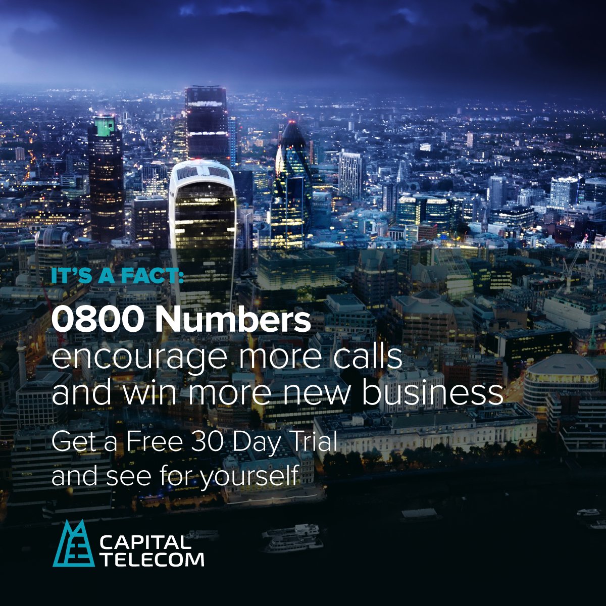 CapitalTelecom's tweet photo. #UKBusinessLunch See how an 0800 number can help your business gain new customers - try one FREE for 30 days: https://t.co/C0y04NlWH9 https://t.co/CV9kkDUZS3