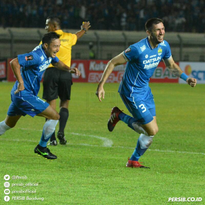 persib's tweet photo. Golllll.... Vujovic !!! #PERSIB 1-0 PSM #PERSIBPresiden #PERSIBday #3poin https://t.co/ZgHi1HvqXK