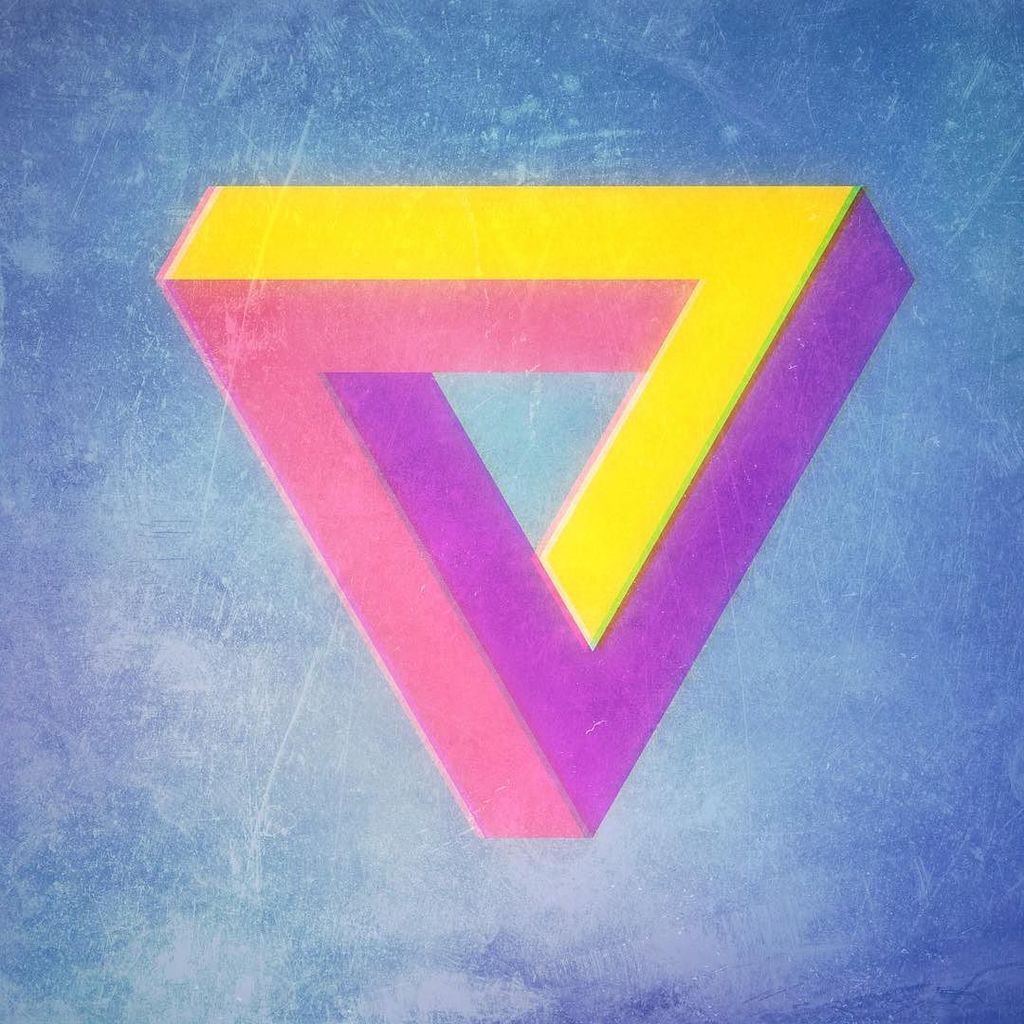 SuperKaleider's tweet photo. Classic Penrose triangle #isometroc @isometricapp https://t.co/hHab5fbgdC https://t.co/Nk733Ws8LQ