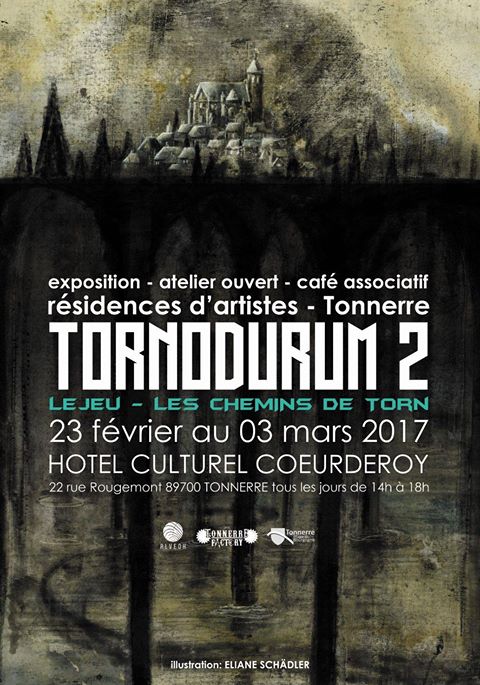 #tornodurum V2, prochaines résidences avec Alveoh à #Tonnerre, du 23 février au 3 mars
#Exposition #culture #BourgogneFrancheComte