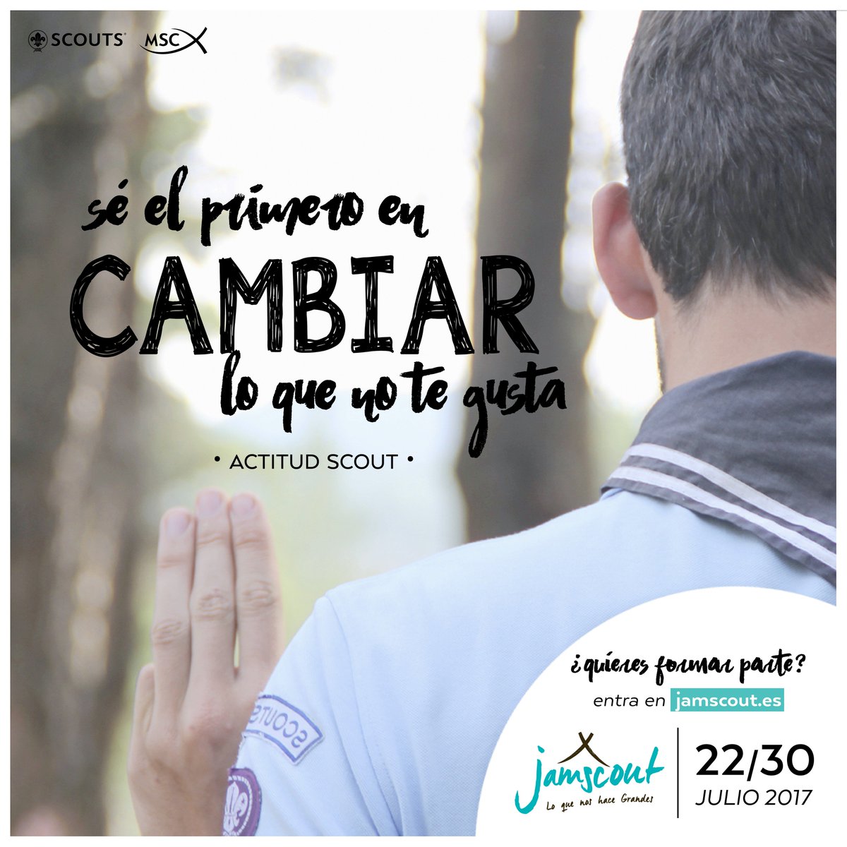 scouts_msc's tweet photo. No esperes, inicia tu el cambio. ☝️ 🔃 https://t.co/N8mHd0QUfu