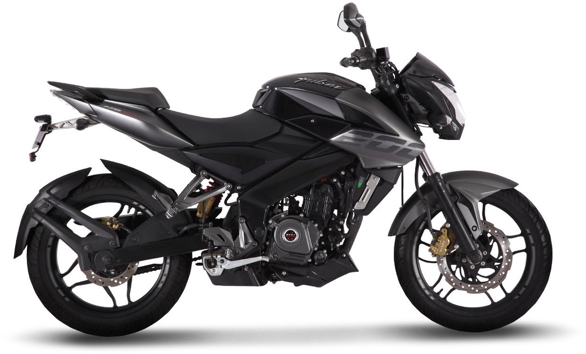 Zigwheels's tweet photo. Bajaj Auto has launched the 2017 @my_pulsar RS200 &amp; NS200 at ₹ 121,881 &amp; Rs 96,453 (ex-Delhi) respectively. Gets BSIV engines &amp; new graphics https://t.co/APmuExypt8