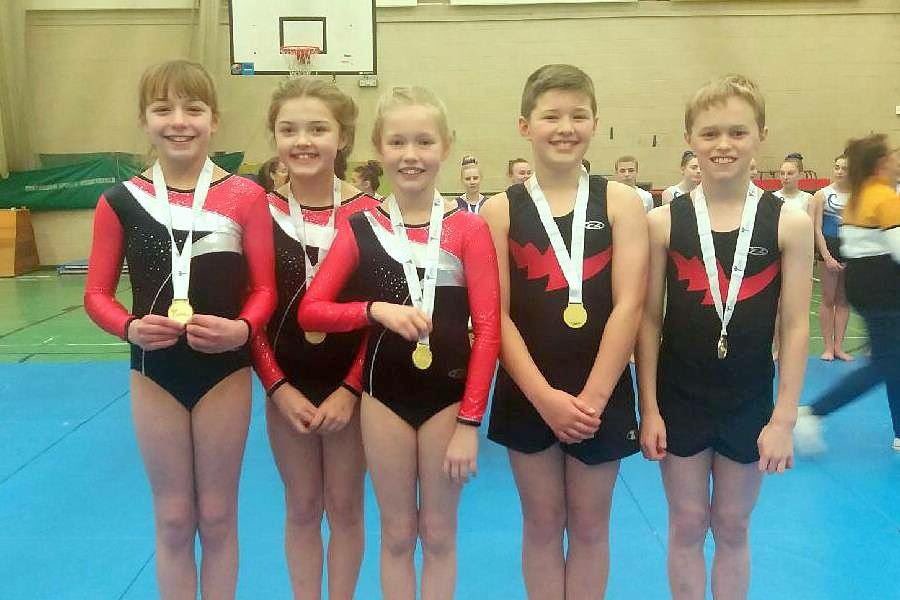 DGCsport's tweet image. Congratulations to the gymnastics teams from Moffat &amp;amp; Newington that qualified on Saturday for the British Schools Gymnastics finals in May