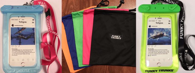 goggleboxswim's tweet photo. #COMPETITION 😃We're giving @funkitaswimwear or @funkytrunks waterproof case, lanyard &amp; mini mesh to 5 lucky winners! Rtwt &amp; Follow to enter👍 https://t.co/DNUNA2D9kO