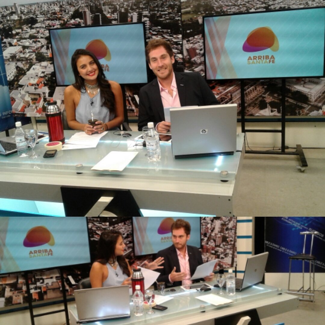 arribasantafe's tweet photo. #Lunes en #ArribaSantaFe #Prendete al primer noticiero matutino de la región. #DaleQueVenimos #Canal9Litoral #CableyDiario https://t.co/kle296sCuc