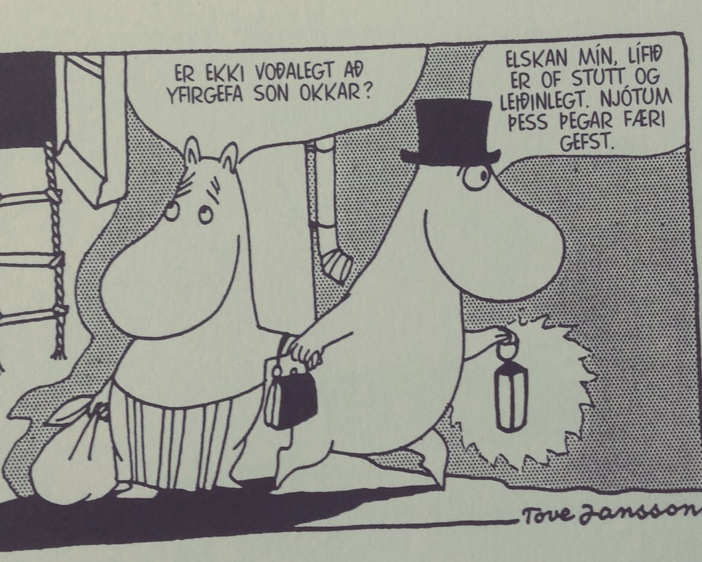 KSchioth's tweet image. Note to self: Fela þessa bók áður en sonurinn verður læs.