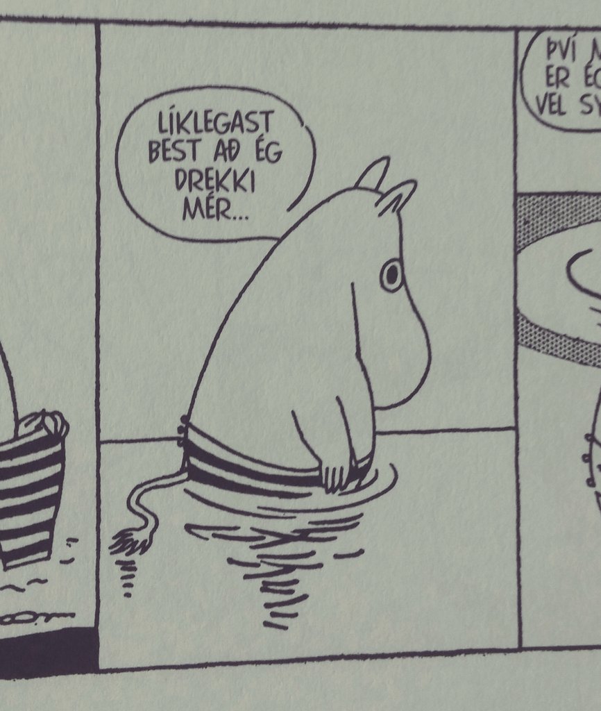 KSchioth's tweet image. Note to self: Fela þessa bók áður en sonurinn verður læs.