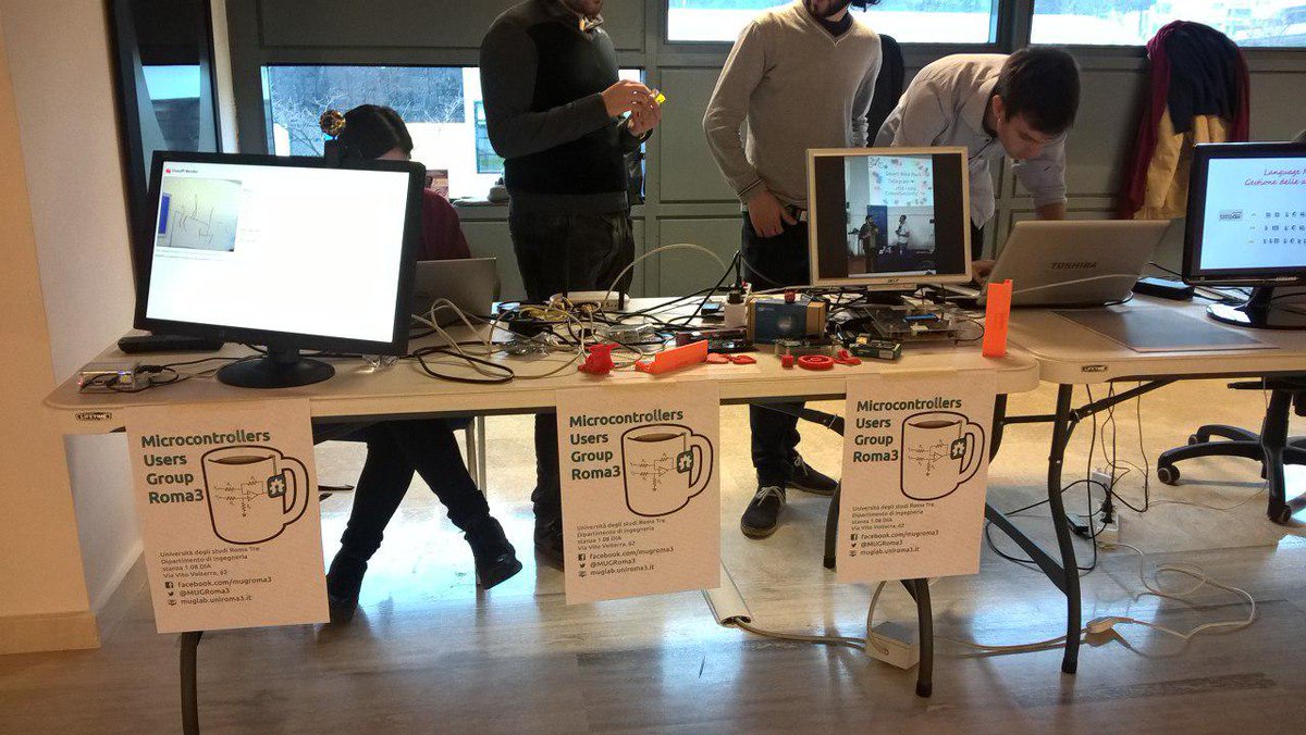MUGRoma3's tweet photo. MUG presente per la giornata di vita universitaria @IngegneriaR3 @UnivRoma3 col progetto ClassiPi! https://t.co/hITMXpoTUc #raspberrypi https://t.co/4rPtzhAmo5
