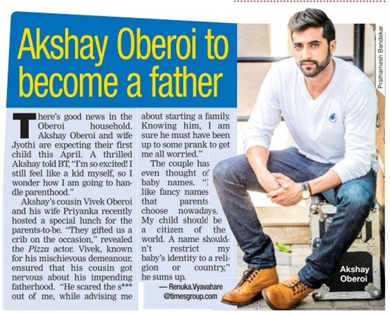 Bazinga_Ent's tweet photo. Heartiest congratulations 2 r home boy @Akshay0beroi who's all set 2 play dad in real life. More via @bombaytimes : https://t.co/2WDVd24o5t https://t.co/NEUGgCZa7B