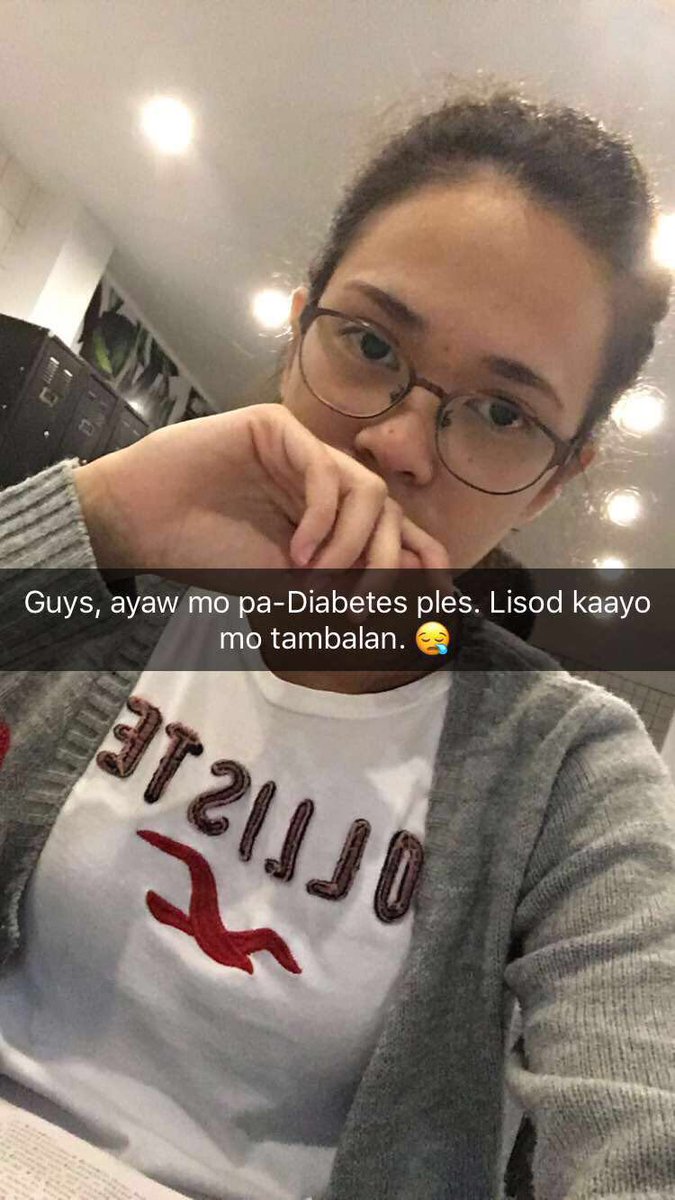 IshMcGari's tweet image. Maski way konek ang photo ug ang caption but this is a spread-the-Diabetes-awareness tweet just bec mao ni among module karon. 🤣

#Kapoy