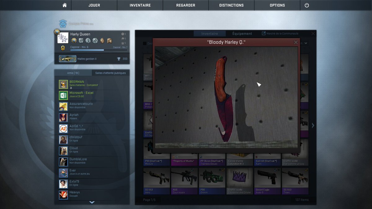 BotHarly's tweet photo. Yay My new baby has joined my collection and moreover his big brother :) #csgoskins #csgocollection https://t.co/vReBPlRafE
