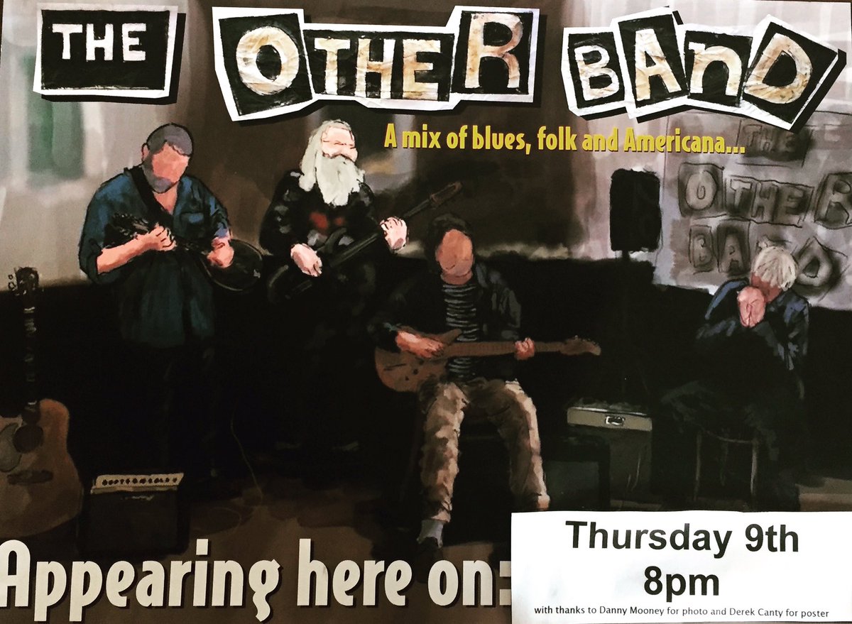 KerrysBexhill's tweet photo. The Other Band are back here at Kerry's this Thursday at 8pm!! #Bexhill #LiveMusic 🎶 https://t.co/v0aSXUHAWL