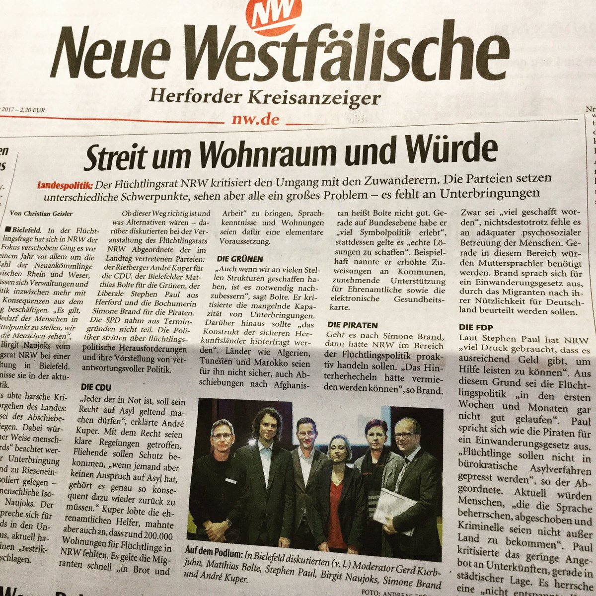 Stephen Paul (@stephenpaulx) on Twitter photo Bauwillige von Vorschriften befreien und steuerlich erleichtern. Dann gelingt auch Integration von Einwanderern besser. <a href="/nwnews/">Neue Westfälische</a> #fdp #nrw Bauwillige von Vorschriften befreien und steuerlich erleichtern. Dann gelingt auch Integration von Einwanderern besser. <a href="/nwnews/">Neue Westfälische</a> #fdp #nrw