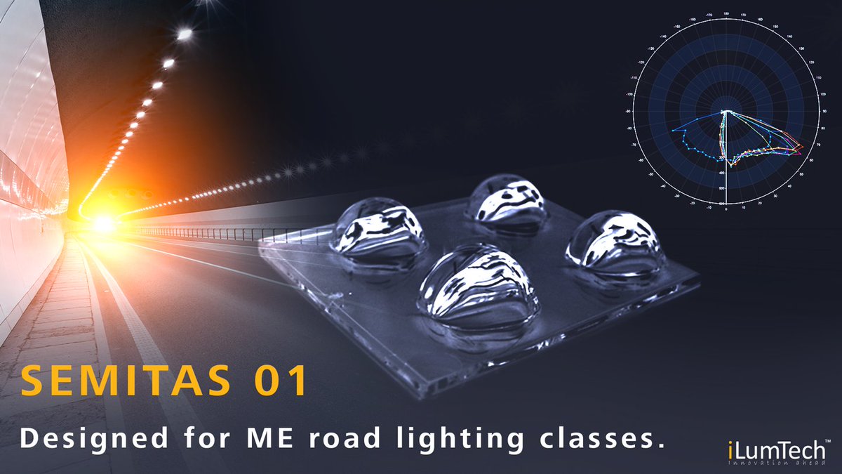 i_LumTech's tweet photo. SEMITAS 01, the new 2x2 LED lens array designed for European ME road lighting classes. Coming soon. https://t.co/N9fspc2Iio https://t.co/uEy2yEBJNL