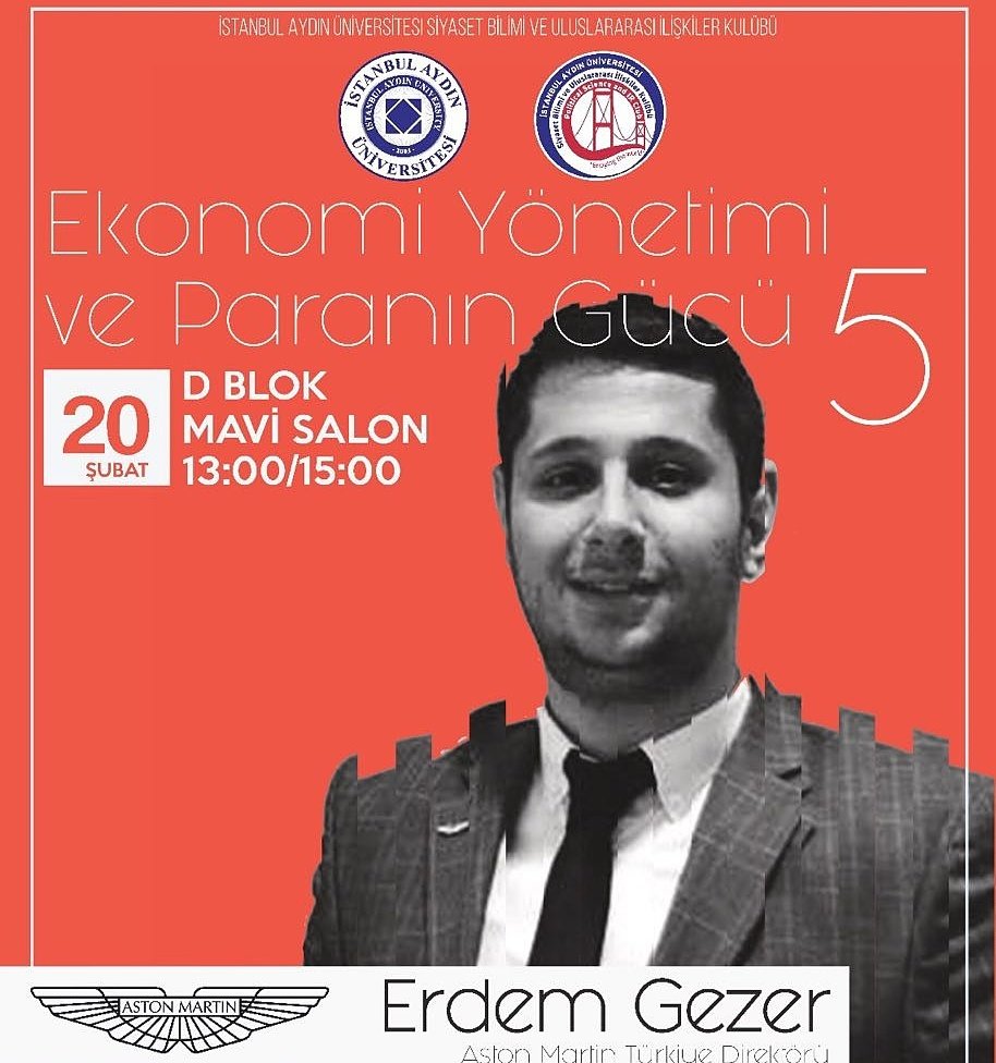 Sertifikalı Etkinlik !!! 
20 Şubat Pazartesi günü saat 13.00-15.00 arasinda D blok Mavi Salonda