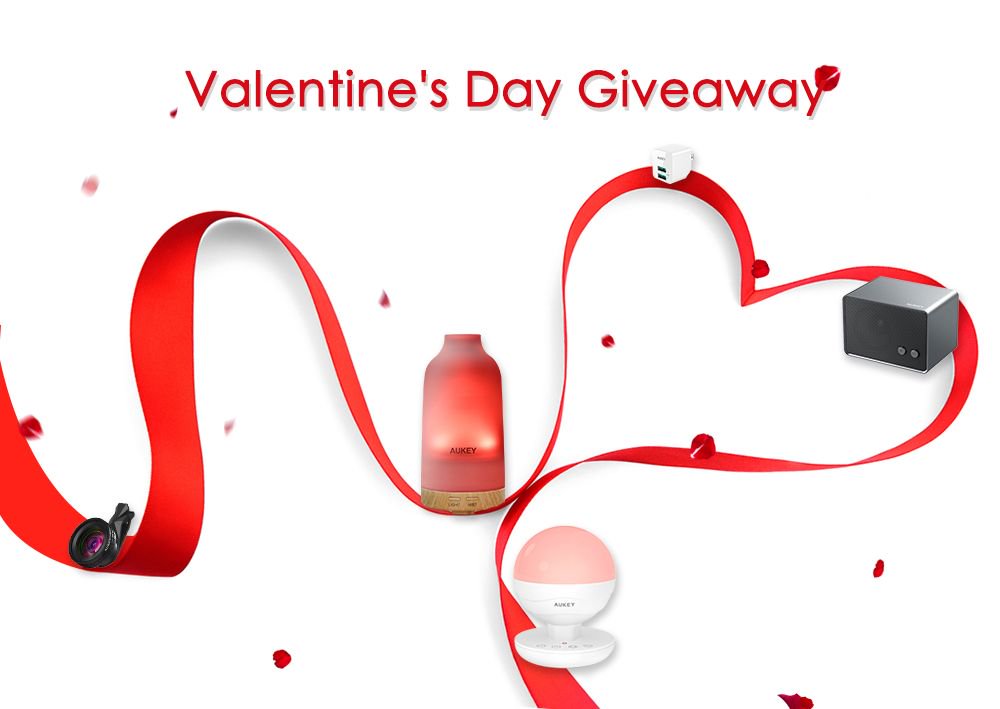 AUKEYofficial's tweet image. #ValentinesDay #Giveaway

Follow &amp;amp; RT to #win all these 5 #AUKEY items!

#Prizes: buff.ly/2jf2DPd

Ends: February 9

#freebie #free
