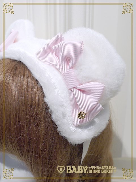 ベイビーくみゃちゃんファーヘッドドレス うさくみゃヘッドドレス – BABY, THE STARS SHINE BRIGHT