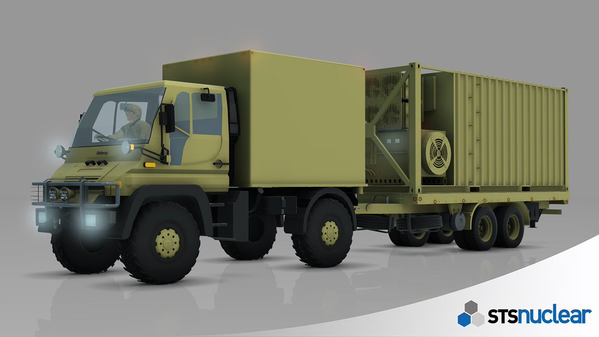 STSNuclear's tweet photo. @STSNuclear's Multimedia team created some great graphic models demonstrating @STSDefence's capabilities in mobile containerised solutions. https://t.co/YRAbIEVNIb