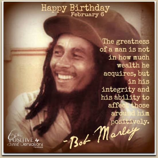  Happy Birthday, Bob Marley would be 72 today 