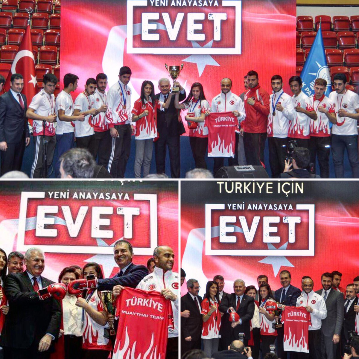 Başbakanımız Sayın Binali YILDIRIM'dan Spora ve Sporcuya destek.Yeni Anayasaya EVET diyoruz <a href="/BA_Yildirim/">Binali Yıldırım İletişim Ofisi</a> <a href="/ackilic76/">Akif Çağatay Kılıç</a>