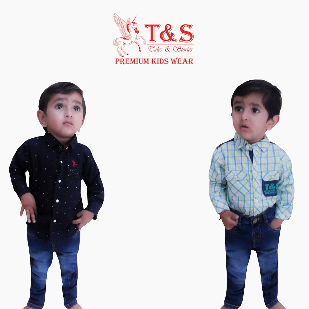 stylist boy's jeans & shirts
#kidsshirt#kidsjeanst#talesandstories.com #bestdeal