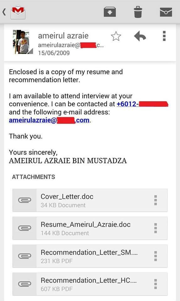 Cara Hantar Resume Melalui Email - Faqih Omar Fqhomr cara hantar resume melalui email faqih omar fqhomr