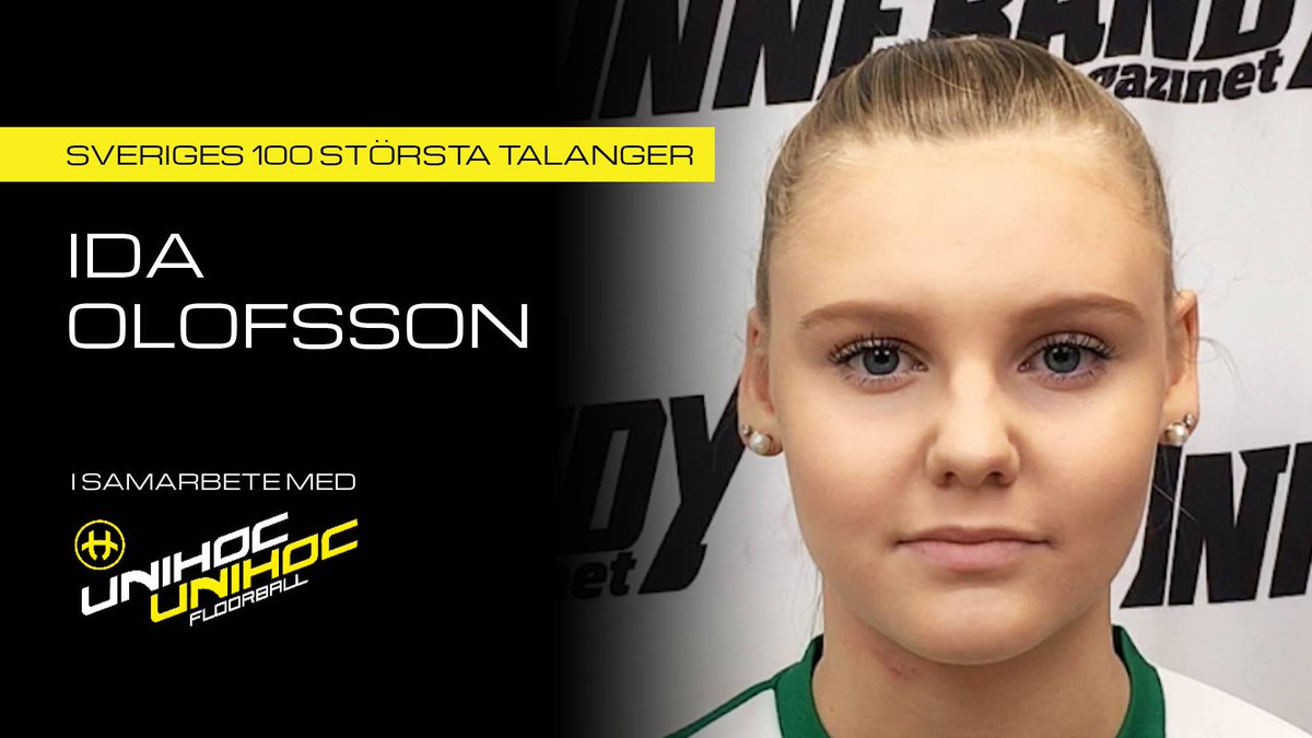 innebandymag's tweet photo. TV: Framtidens stjärnor: Ida Olofsson - "Min syster spelar i Endre så hade varit roligt att spela där" https://t.co/yRkbHpfxtj #100talanger https://t.co/U8hKWaA7ZL