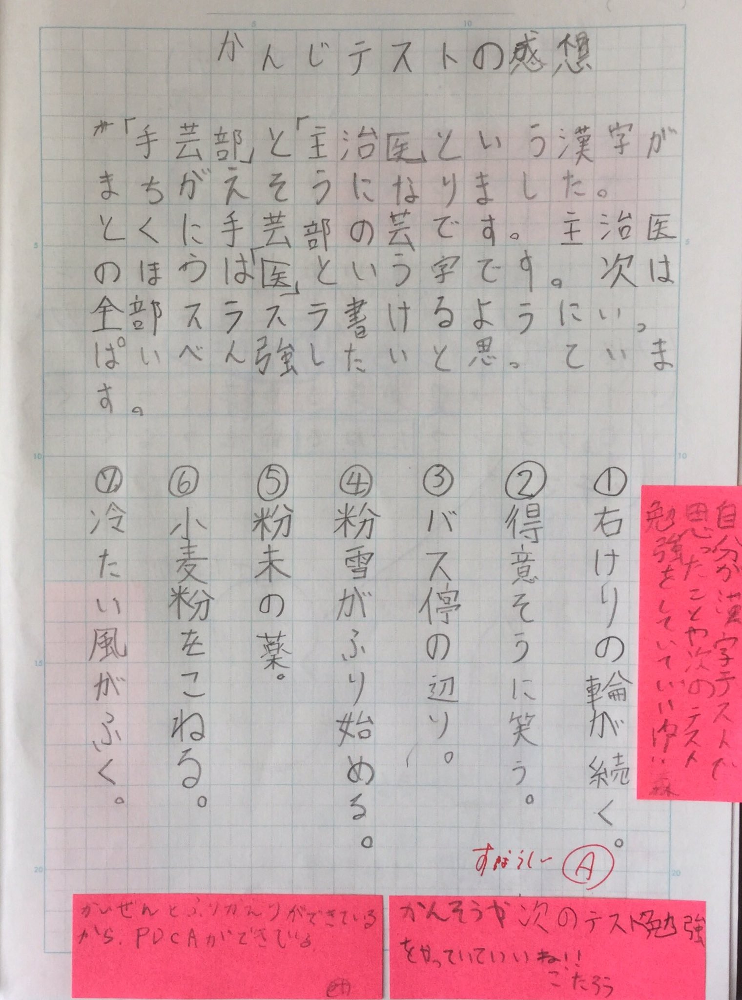 Yasuo Nakazato 授業まとめ 1日の中で自分の思う1 2時間をチョイスしてまとめる 漢字テストをすればそれを 体育で跳び箱をすればそれを 本当に面白い 自学も面白かったんだけれど この授業まとめは全員で共有できるところがいい お互いが見合って