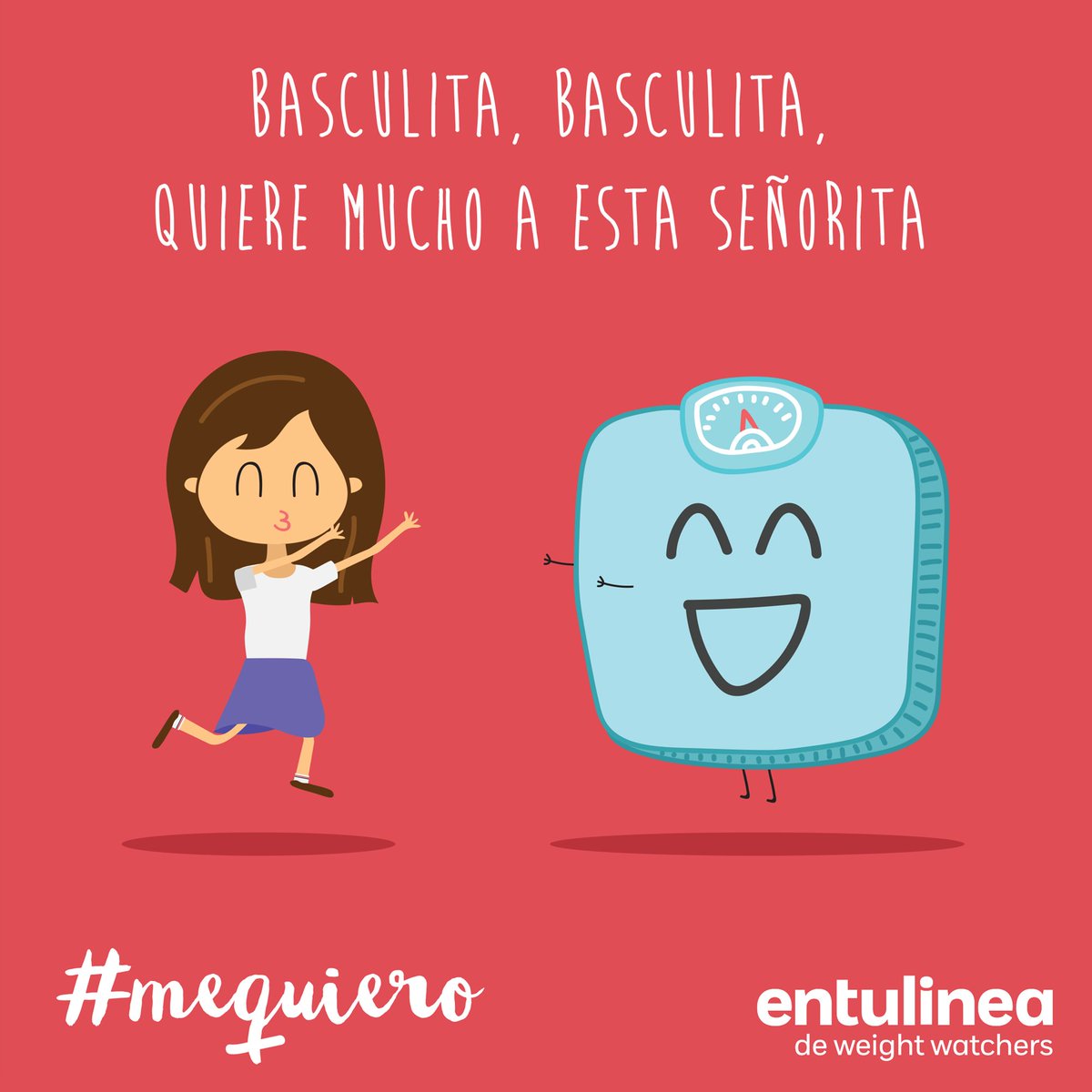 entulinea's tweet photo. Basculita basculita... quiere mucho a todas las señoritas! Con #entulinea harás las paces con la #báscula! #mequiero #adelgazar #salud https://t.co/ehLwKcuqwp