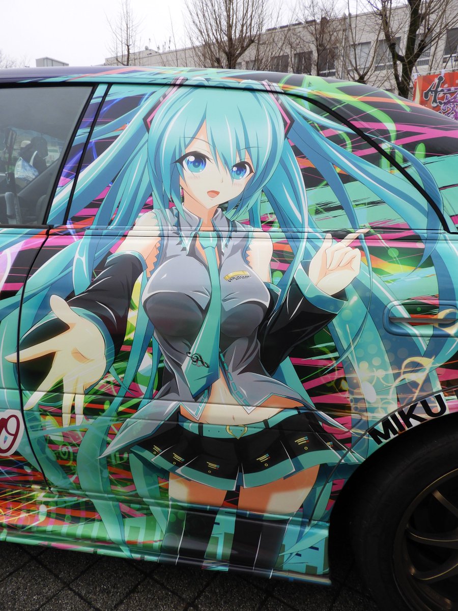 8k孝之 On Twitter 初音ミクの痛車 表情がクールでかっこいい