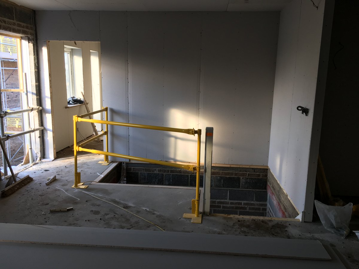 JSAFELTD's tweet photo. LATEST #SAFETY PRODUCT for the #Housing #Construction industry, Our Stairsafe System is being used nationwide to protect workers from falls https://t.co/W5JrmCs3N6