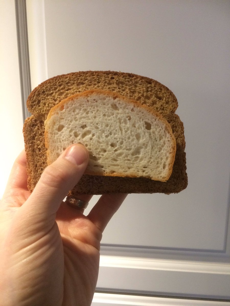 A 6 dollar loaf of gluten free bread compared to a 3 dollar loaf of whole wheat. What?