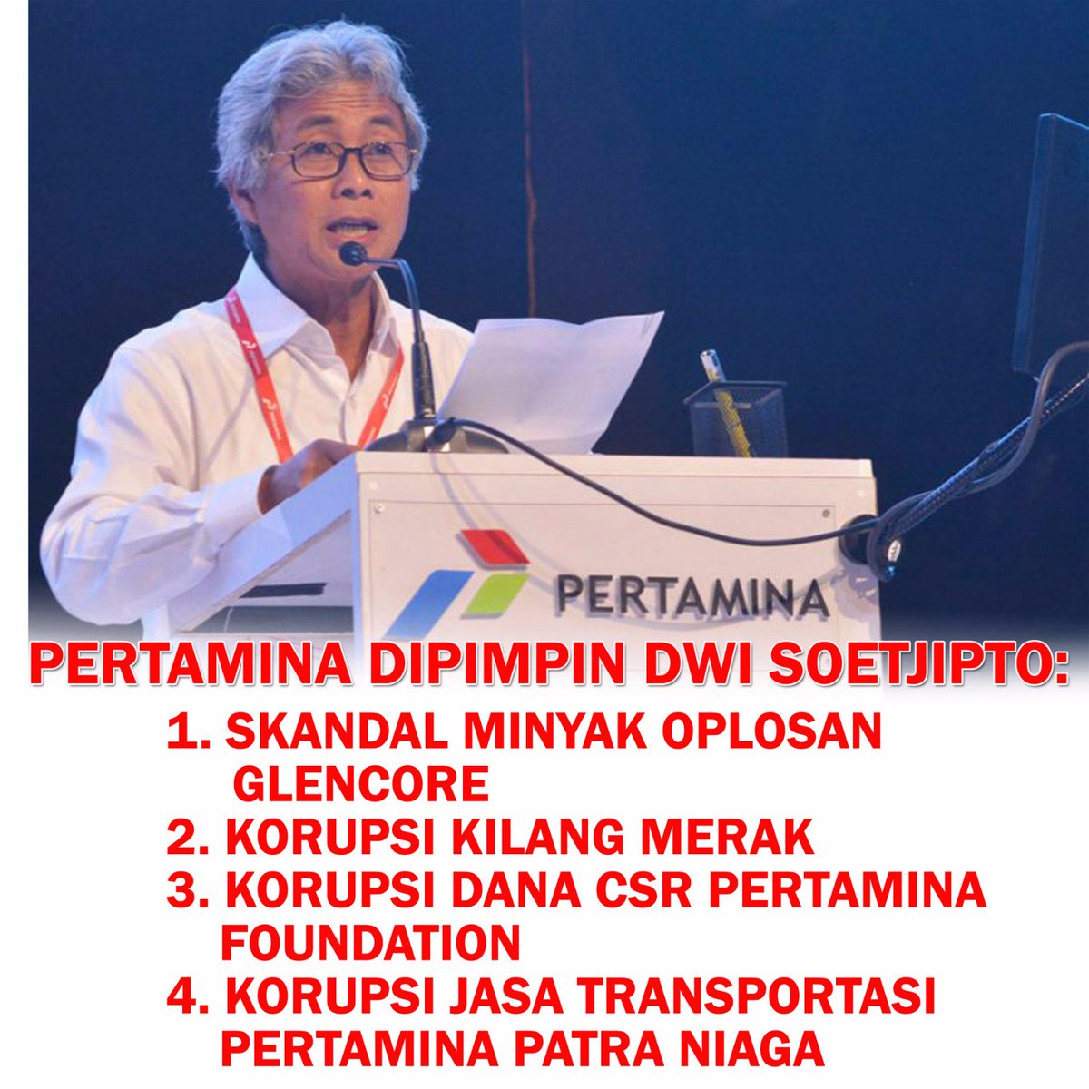 _ekapanca's tweet photo. catatan kenapa DS dicopot dari Dirut Pertamina #GagalnyaGengDwi https://t.co/nQ3Y6LcwwX